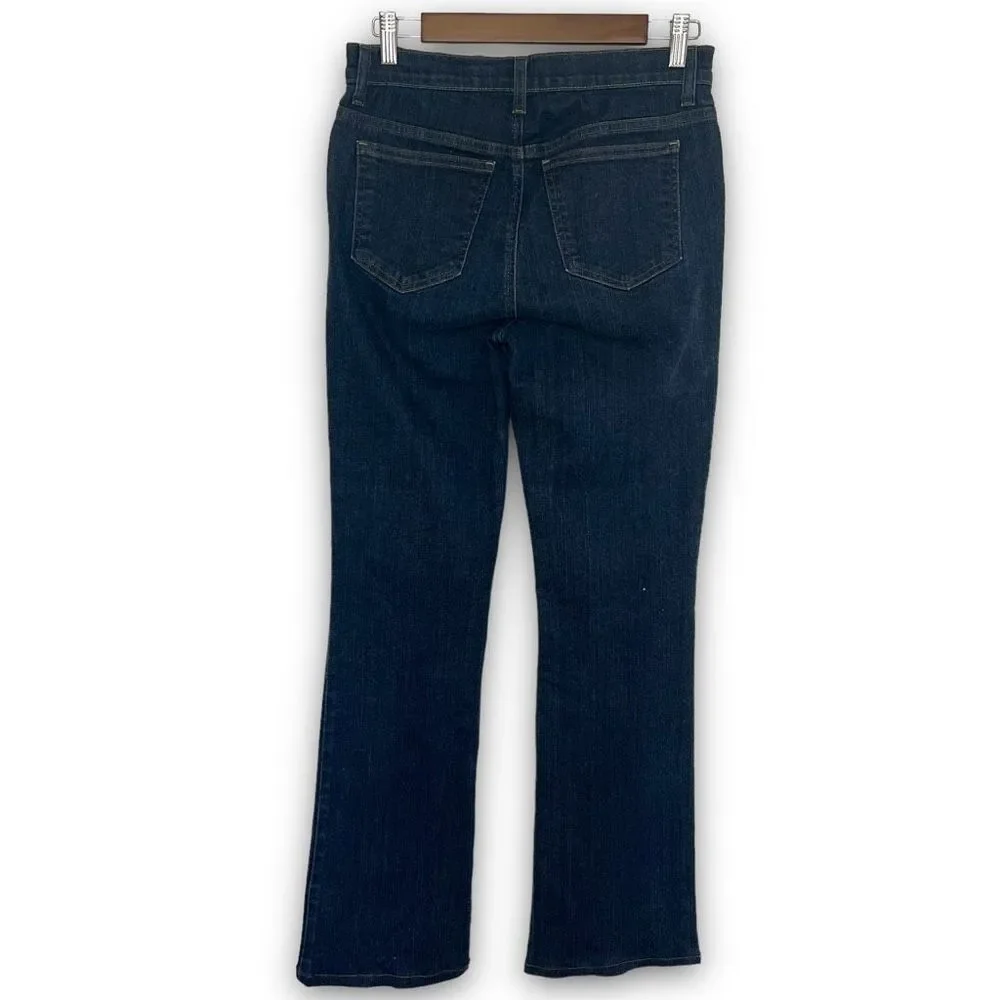 DKNY Women's Dark Wash Mid Rise‎ Soho Bootcut Stretch Denim Jeans Size 4